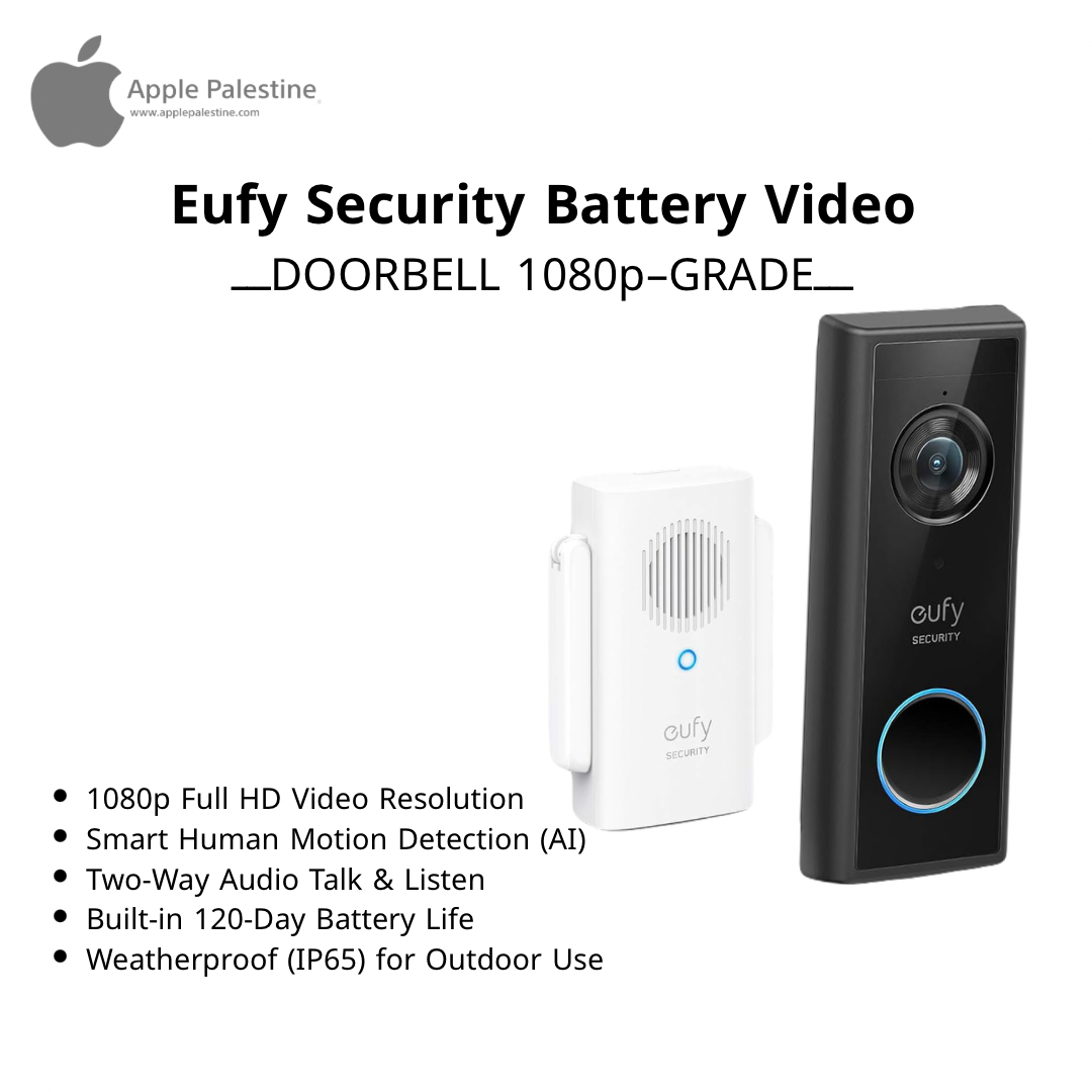 Eufy Security Battery Video Doorbell 1080p