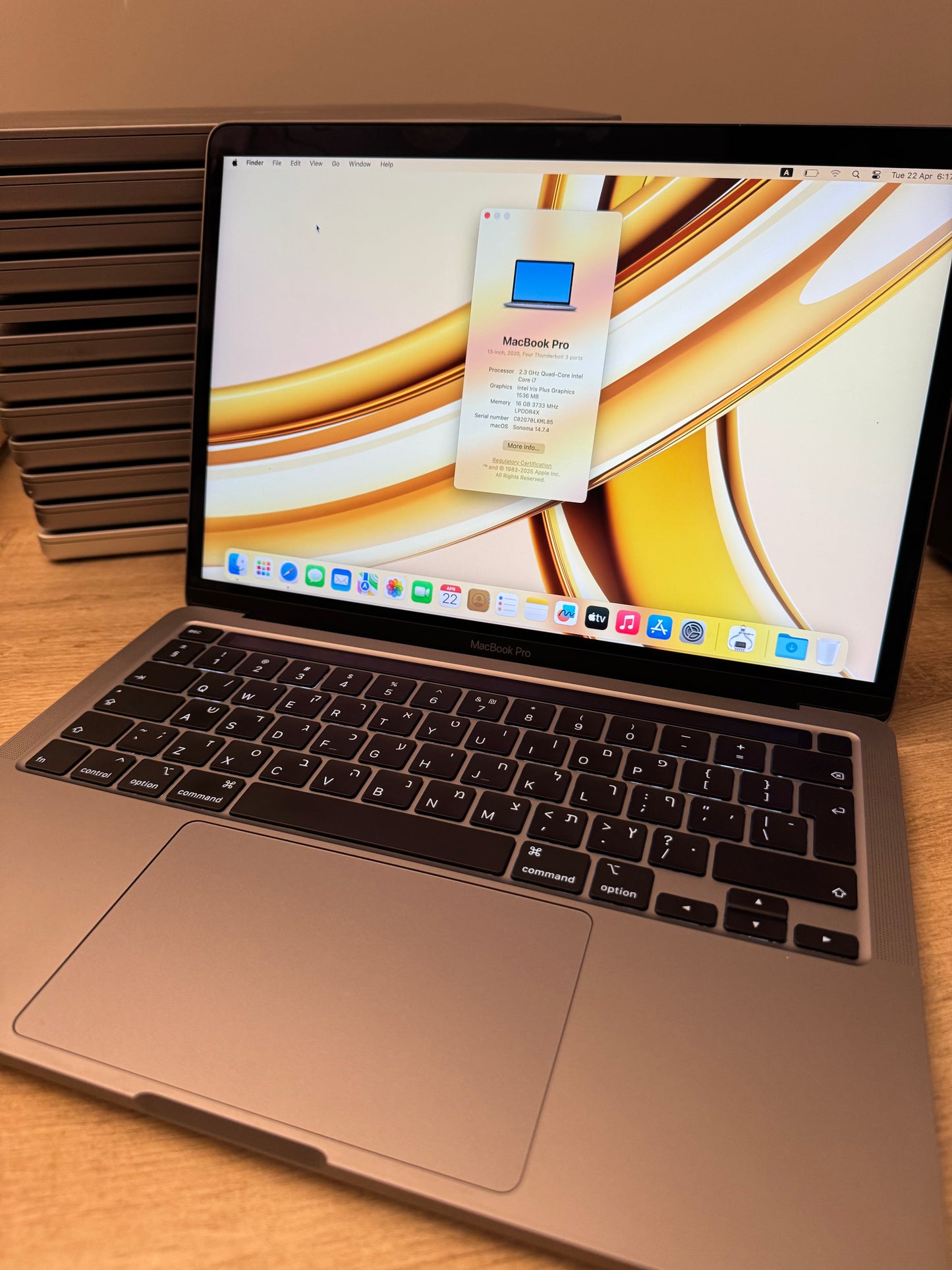 MacBook pro 13.3” 2019-2020