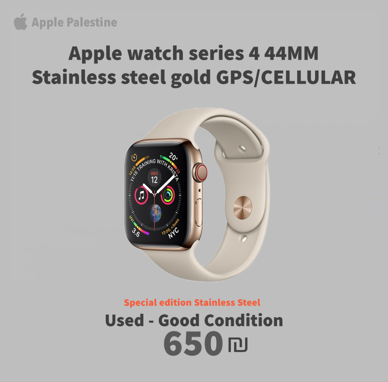 New apple watch series 4 44mm on sale