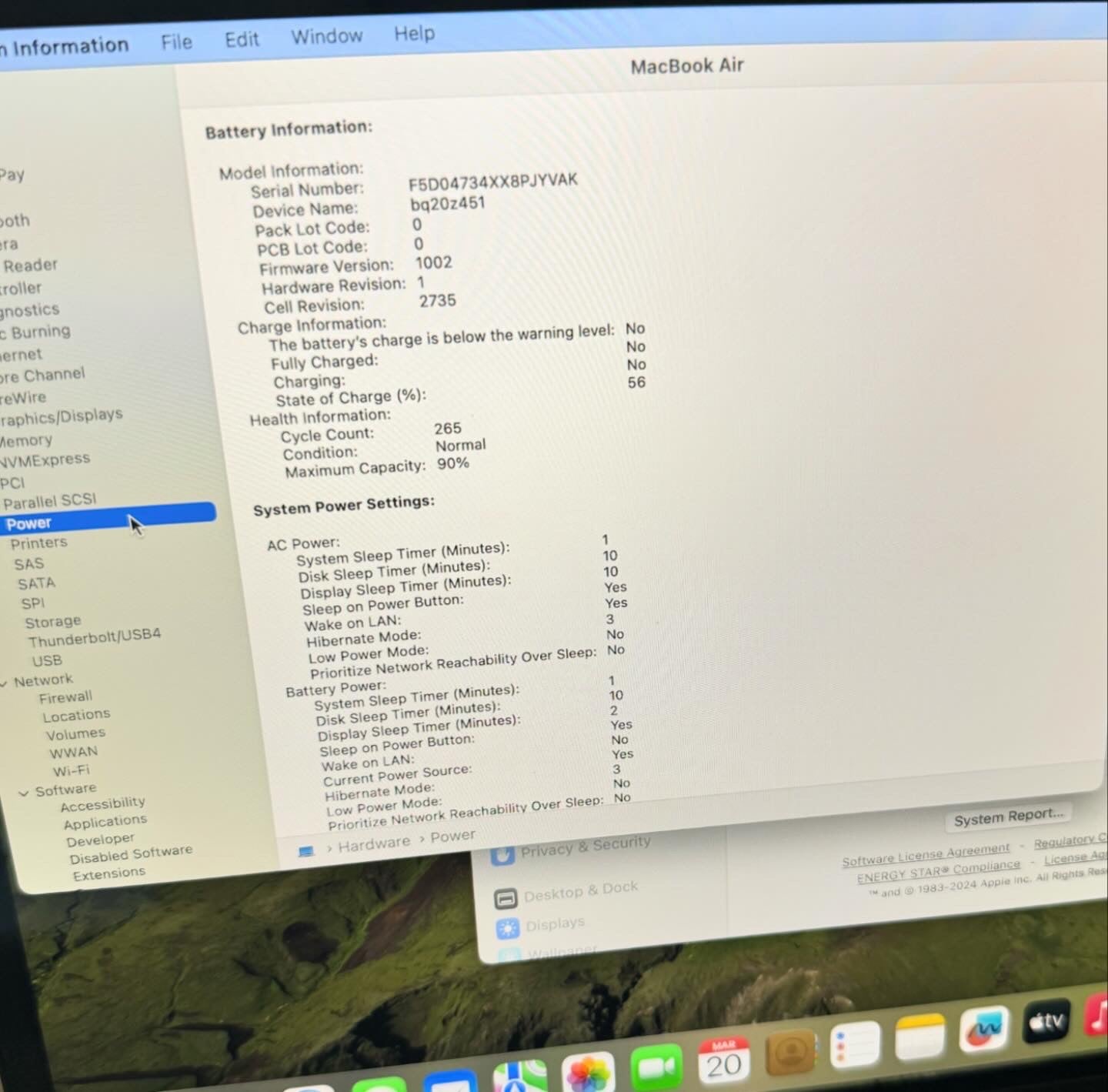 Macbook air M1