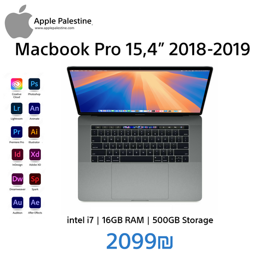Macbook pro 15,4” 2018-2019