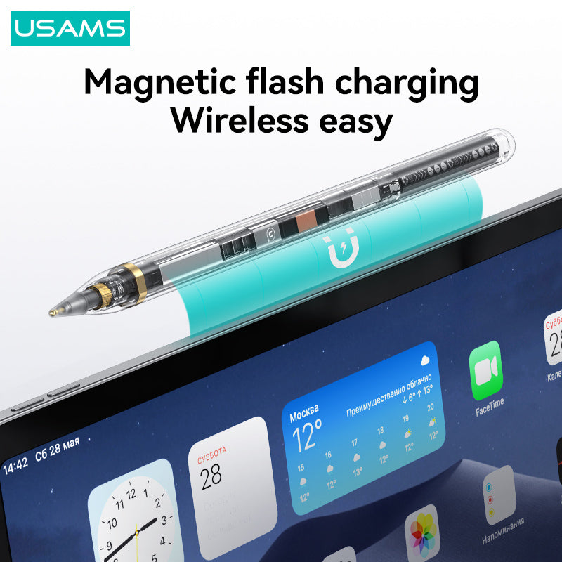 Usams magnetic transparent pen