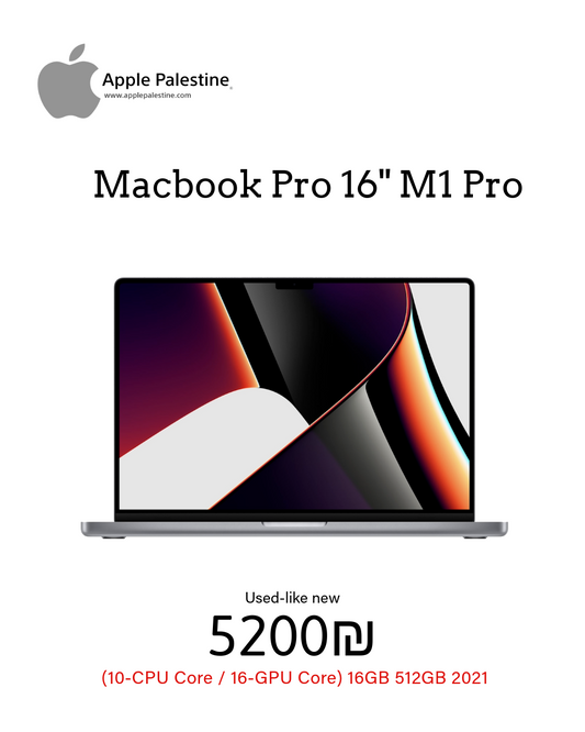 Macbook pro 16” M1 pro