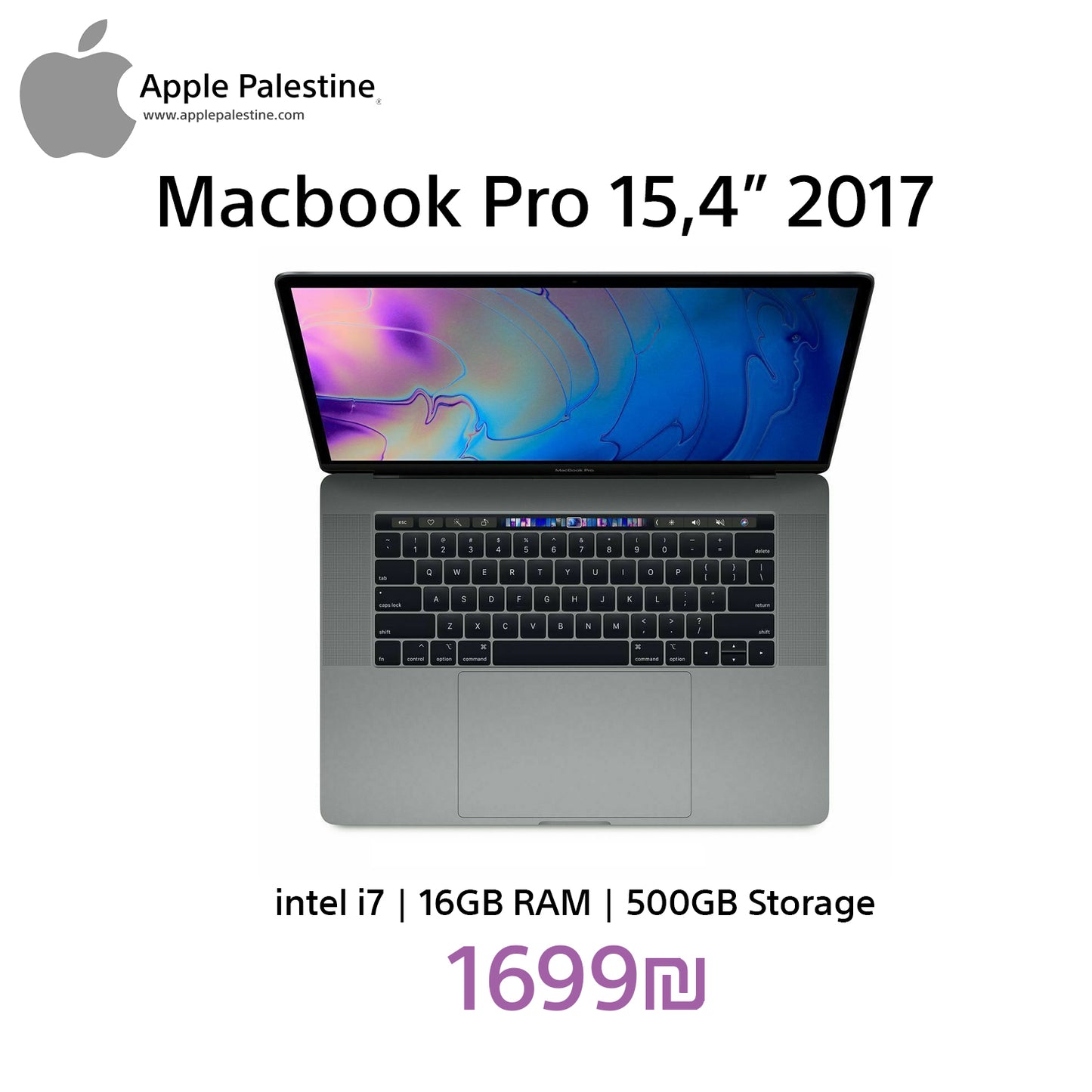 Macbook Pro 15,4” 2017