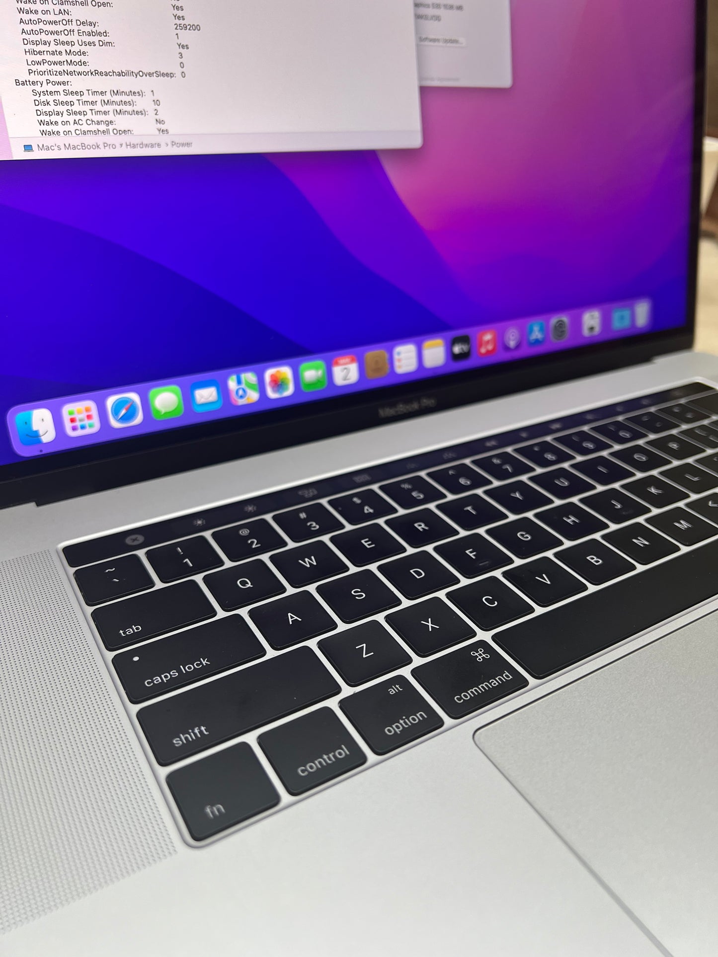 MacBook pro 15" 2019