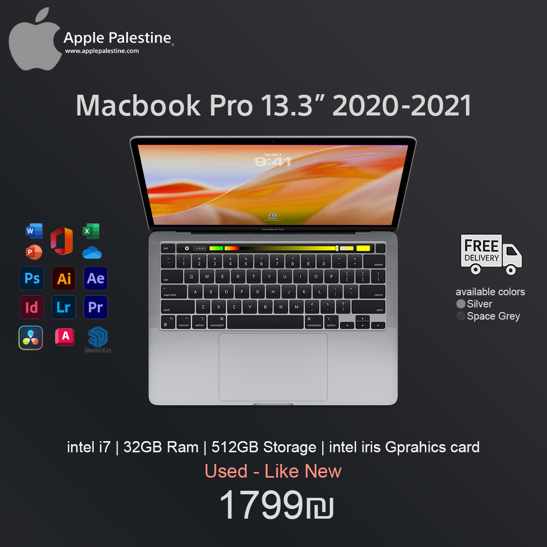 Macbook pro 13.3” 2020