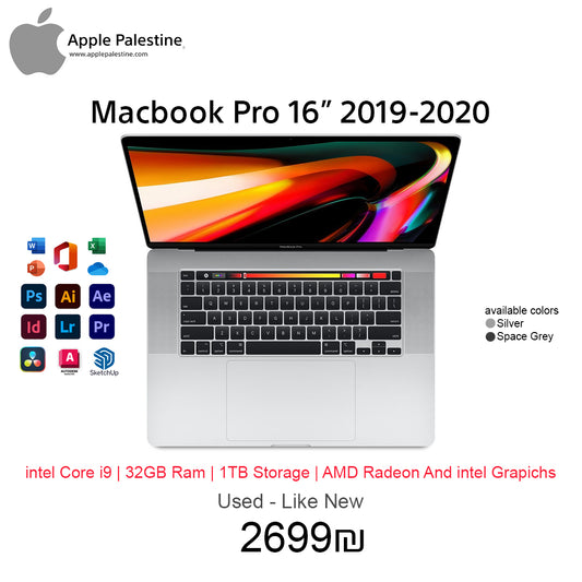Macbook pro 16” 2019