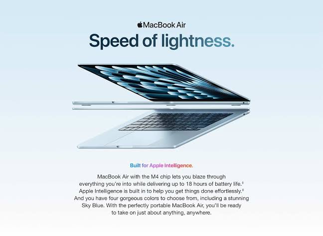 Macbook Air 13.6” 2025