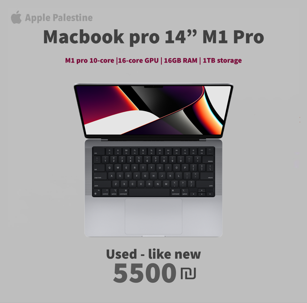 MacBook pro 14” 2021