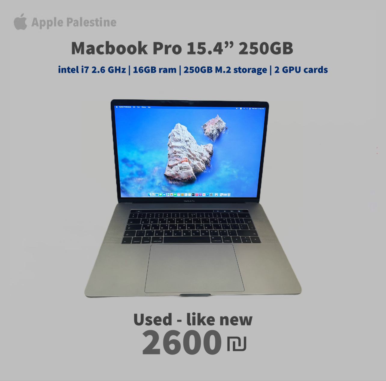 Macbook pro 15,4”