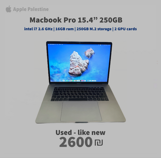 Macbook pro 15,4”