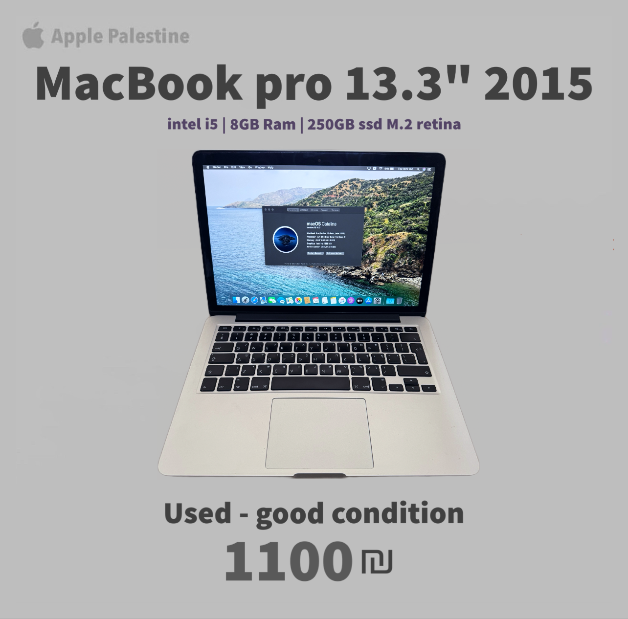 Macbook pro 13.3”