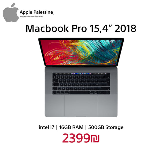 Macbook Pro 15,4” 2018