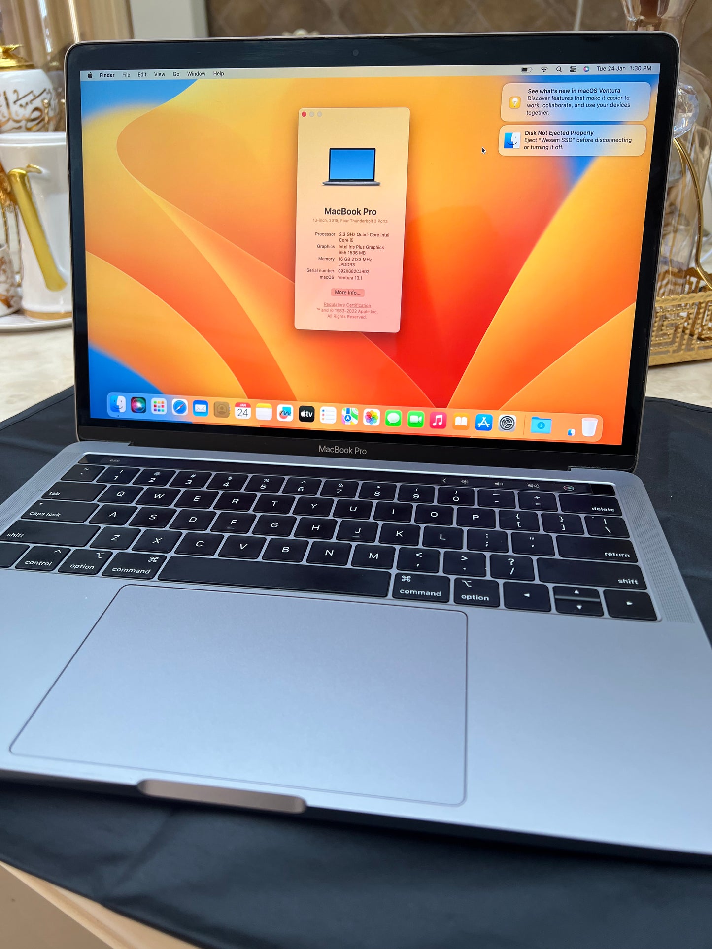 MacBook pro 13" 2018