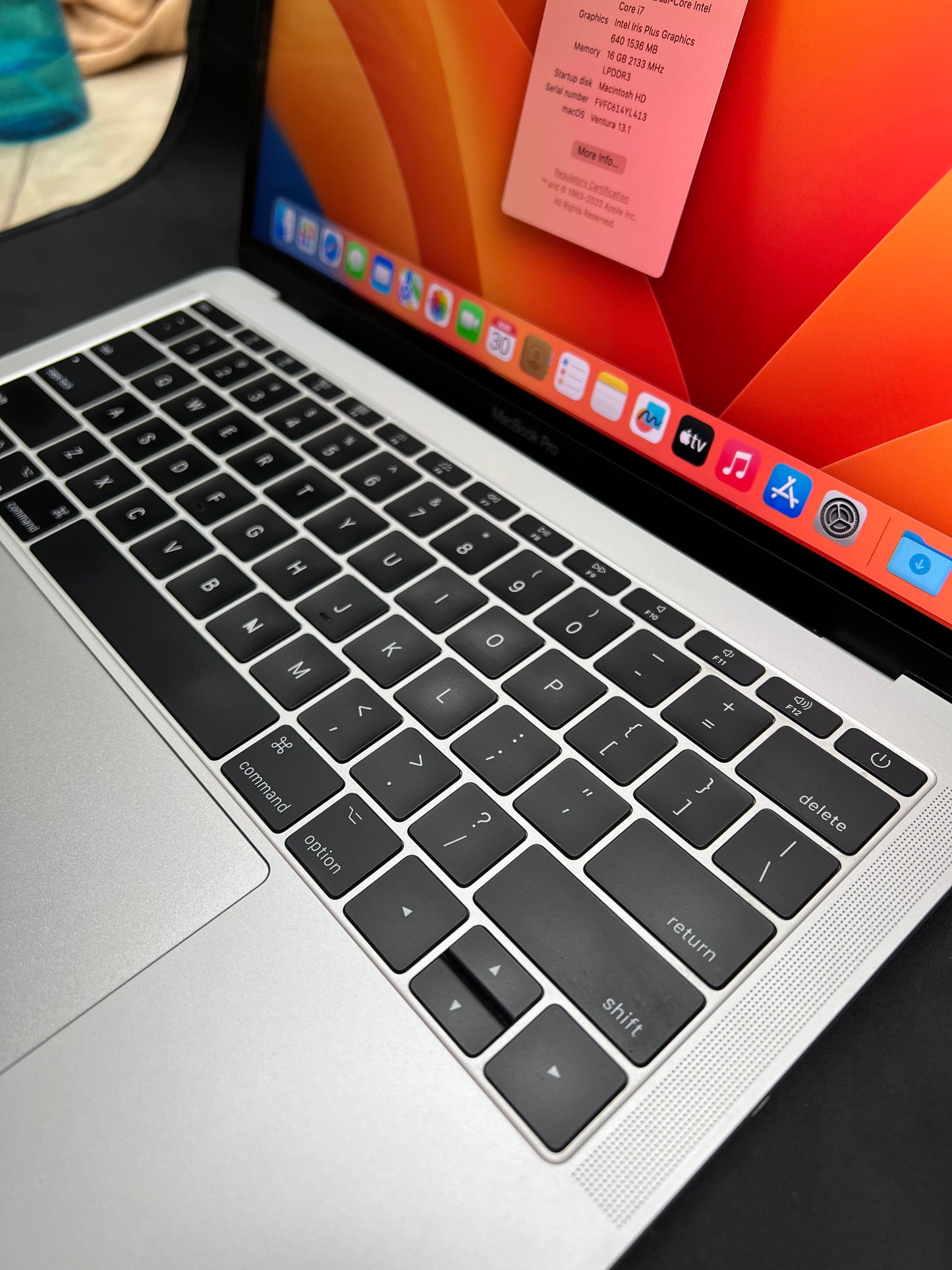 MacBook pro 13.3" 2019 500Gb